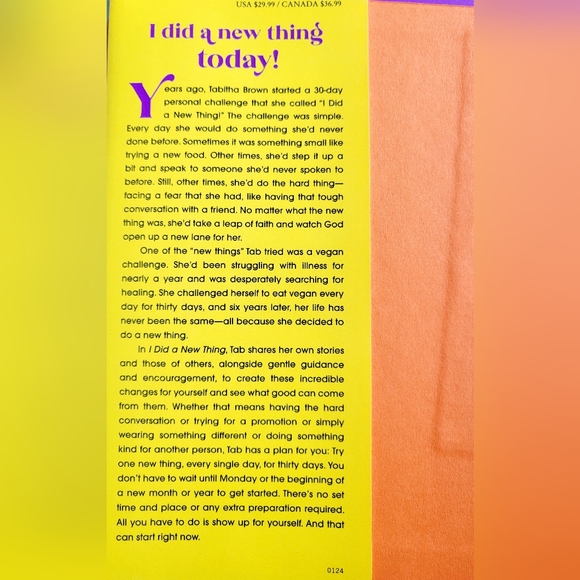 "I Did A New Thing" Book - Picture 2 of 4